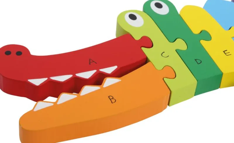 Small foot company Puzzle Abc Cocodrilo - ^ Aprender Divirtiéndose