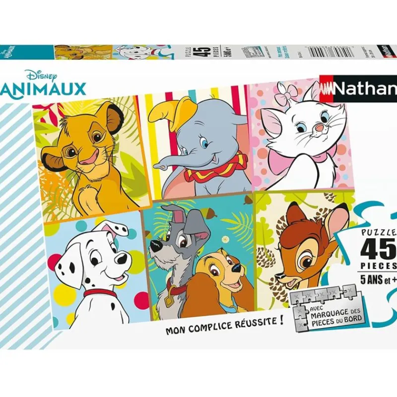 Nathan Puzzle Animales Disney 45 Piezas - ^ Puzzles De 20 A 48 Piezas