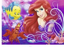 Nathan Puzzle Ariel La Sirenita 60 Piezas - ^ Puzzles De 50 A 80 Piezas