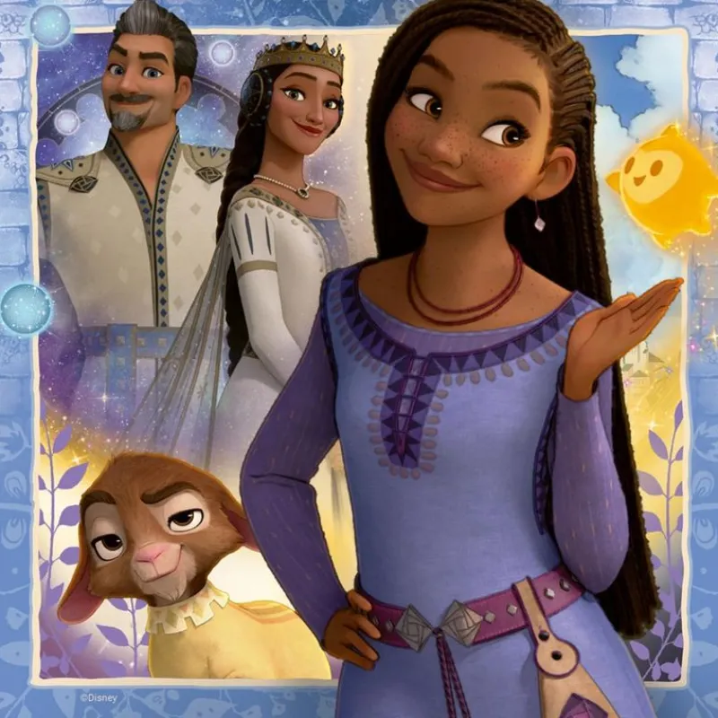 Ravensburger Puzzle Asha Disney Wish 3X49 Pcs - ^ Puzzles De 20 A 48 Piezas