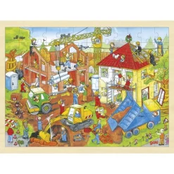 Goki Puzzle Chantier - ^ Puzzles De 100 A 200 Piezas
