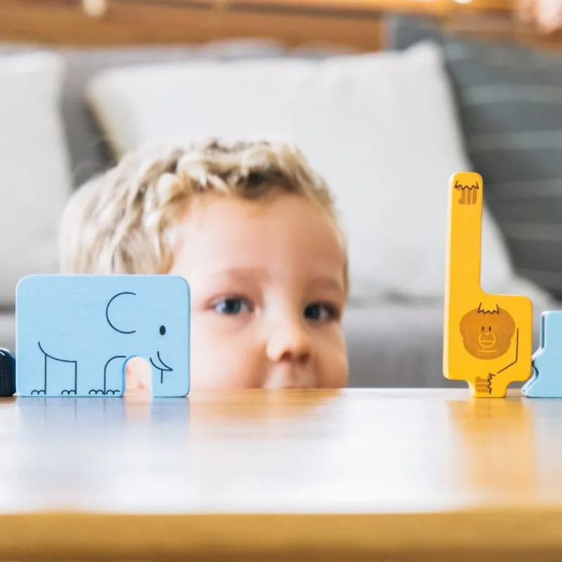 Plan Toys Puzzle De Animales 2 En 1 - ^ Puzzles Para Niños