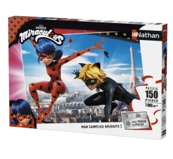 Nathan Puzzle De La Mariquita Y El Gato Negro 150 Piezas - ^ Puzzles De 100 A 200 Piezas