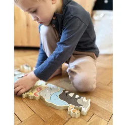 Small foot company Puzzle De Letras Y Animales - ^ Aprender Divirtiéndose