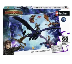 Nathan Puzzle Del Equipo Dragon 60 Piezas - ^ Puzzles De 50 A 80 Piezas