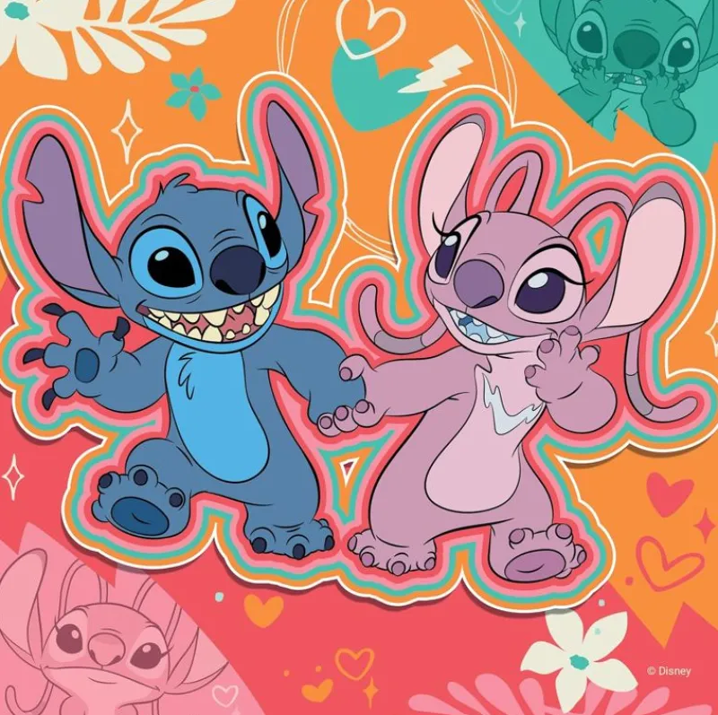 Ravensburger Puzzle Disney Stitch 3X49 Pcs - ^ Puzzles De 20 A 48 Piezas