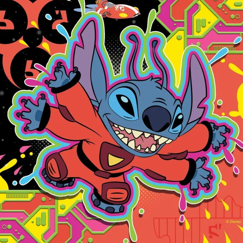 Ravensburger Puzzle Disney Stitch 3X49 Pcs - ^ Puzzles De 20 A 48 Piezas