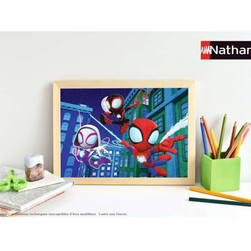 Nathan Puzzle El Equipo De Spidey 30 Piezas - ^ Puzzles De 20 A 48 Piezas