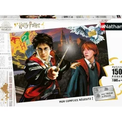Nathan Puzzle Harry Potter Y Ron Weasley 150 Piezas - ^ Puzzles De 100 A 200 Piezas