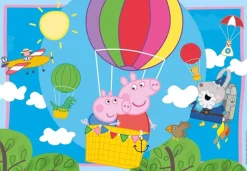 Ravensburger Puzzle Las Aventuras De Peppa Pig 2X12 Pcs - ^ Rompecabezas De 12 Piezas
