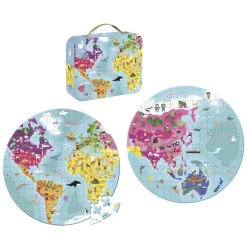 Janod Puzzle Planeta Azul 208 Piezas - ^ Puzzles De 100 A 200 Piezas