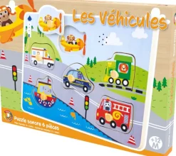 Ulysse Puzzle Sonoro Vehiculos - ^ Puzzles Para Niños
