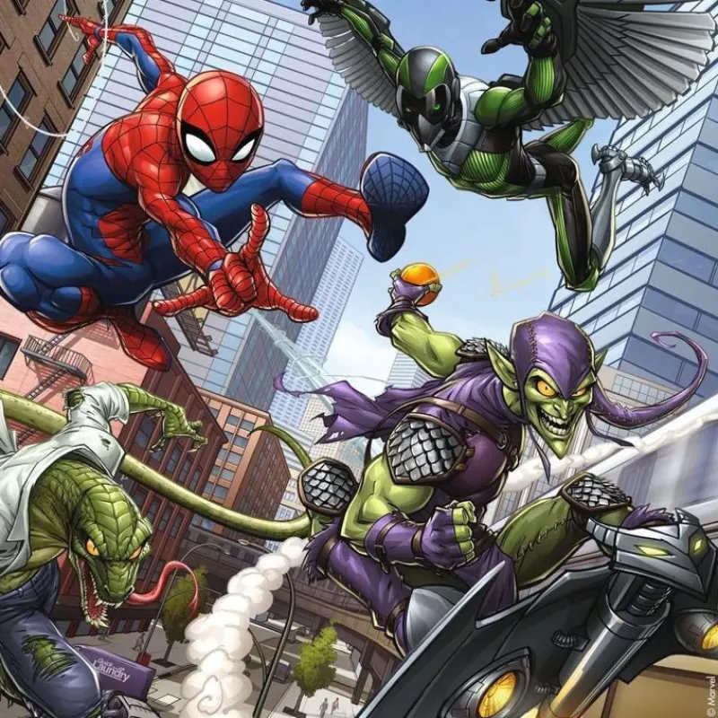 Ravensburger Puzzle Spiderman 3X49 Pcs - ^ Puzzles De 20 A 48 Piezas
