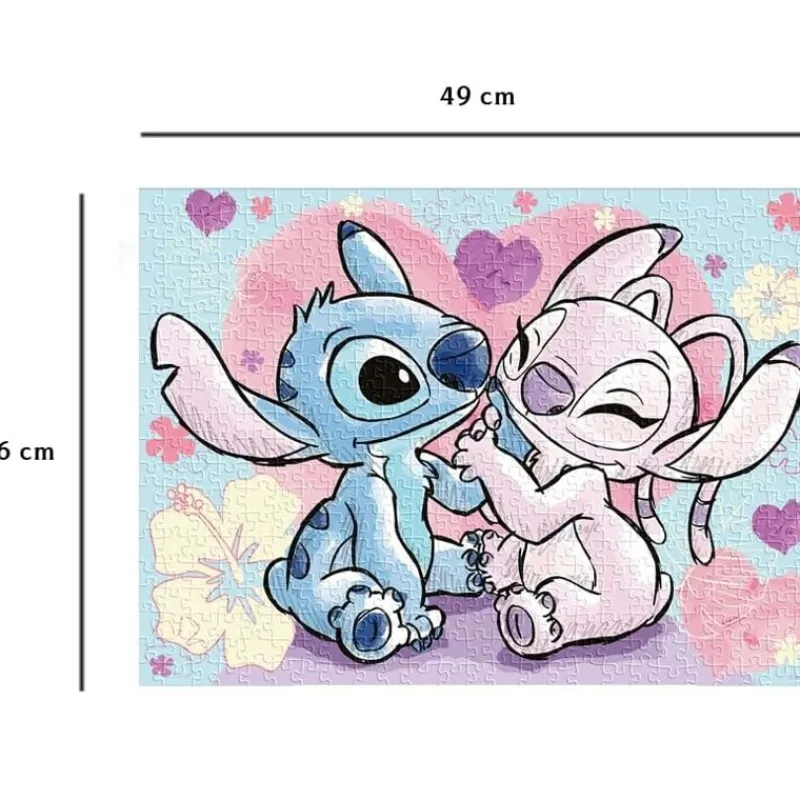 Nathan Puzzle Stitch Y Angel 500 Piezas - ^ Puzzles De 250 Piezas Y Más