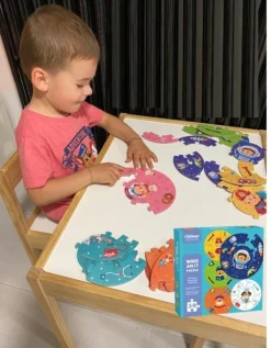 Mideer Quien Soy Puzzle - ^ Rompecabezas De 12 Piezas
