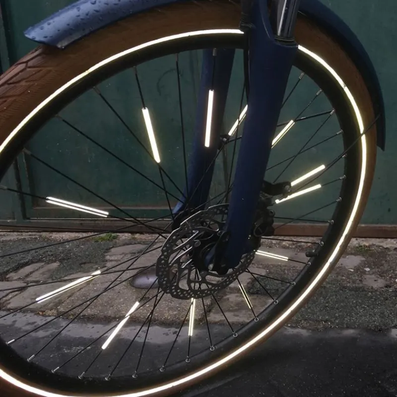Rainette Reflectores Plateados - ^ Cascos Y Guantes