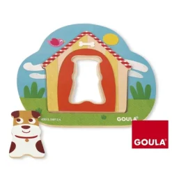 Goula Rompecabezas De 3 Niveles La Casa Del Perro De Tobby - ^ Puzzles Para Niños