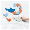 Quut Rompecabezas De Baño - Tiburones - ^ Juguetes Para El Baño