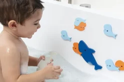 Quut Rompecabezas De Baño - Tiburones - ^ Juguetes Para El Baño