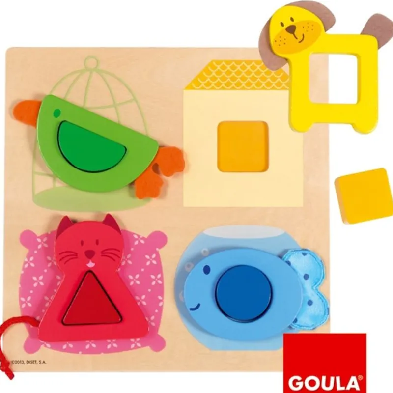 Goula Rompecabezas De Colores Para Incrustar - ^ Puzzles Para Niños