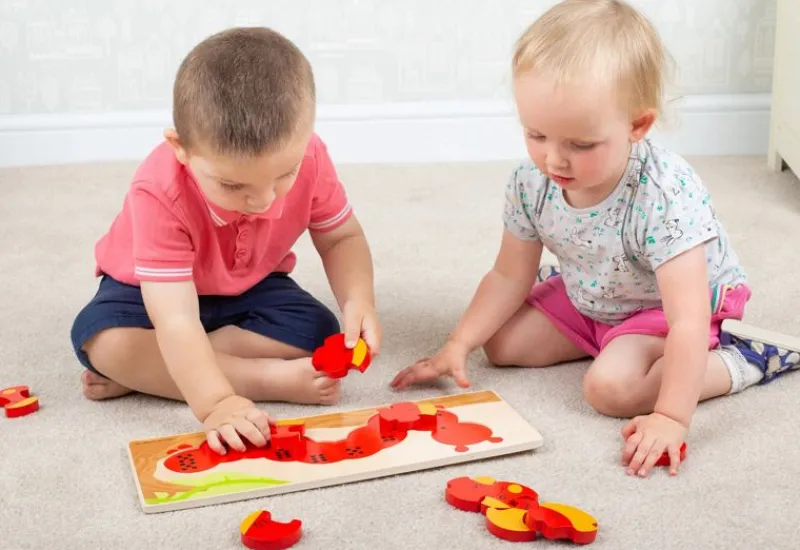 Bigjigs Toys Rompecabezas De Numeros Oruga - ^ Puzzles Para Niños