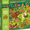 Mideer Rompecabezas Del Detective Del Bosque - ^ Puzzles De 20 A 48 Piezas