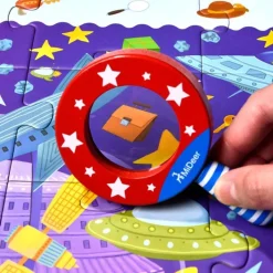 Mideer Rompecabezas Del Detective Del Espacio - ^ Puzzles De 20 A 48 Piezas
