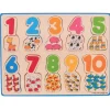 Bigjigs Toys Rompecabezas Numero Y Color - ^ Puzzles Para Niños