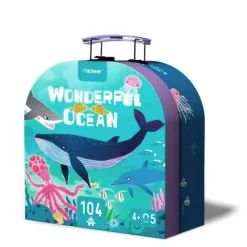 Mideer Rompecabezas Oceano 104 Piezas - ^ Puzzles De 100 A 200 Piezas