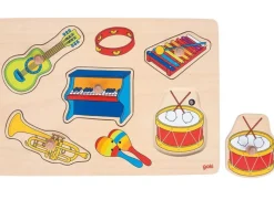 Goki Rompecabezas Sonoro De Instrumentos Músicales - ^ Puzzles Para Niños