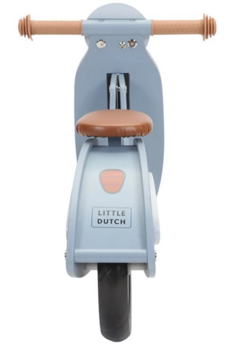 Little Dutch Scooter Draisienne - Azul - ^ Draisiennes Y Bicicletas De Madera