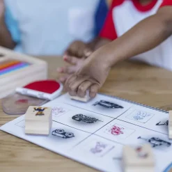 Melissa & Doug Sellos De Madera De La Patrulla Canina - ^ Actividades Creativas De Ocio