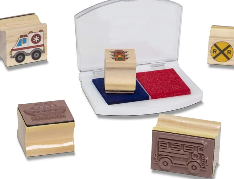 Melissa & Doug Sellos De Vehiculos - ^ Actividades Creativas De Ocio