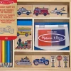 Melissa & Doug Sellos De Vehiculos - ^ Actividades Creativas De Ocio