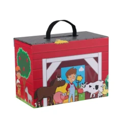 Kidkraft Set De Juego - En La Granja - ^ Granja, Safari Y Caballos