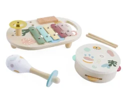 Classic World Set De Música De Madera Para Niños - ^ Instrumentos Músicales