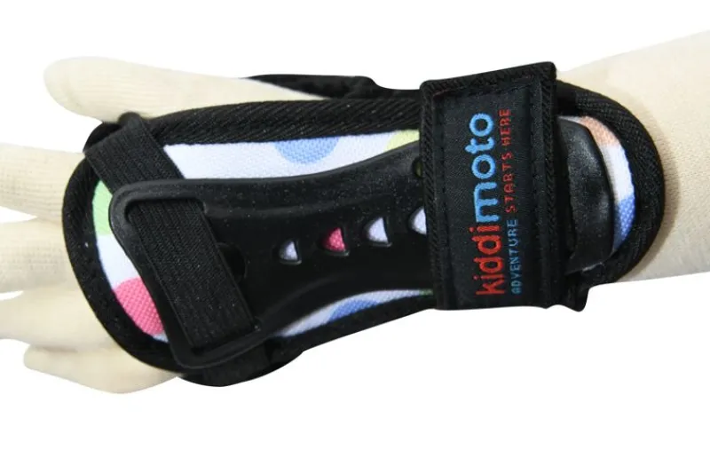 Kiddimoto Set De Proteccion Infantil Dotty M En Color Pastel - ^ Cascos Y Guantes