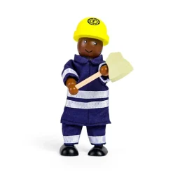 Bigjigs Toys Set Muñecos Bomberos - ^ Los Bomberos, La Policía