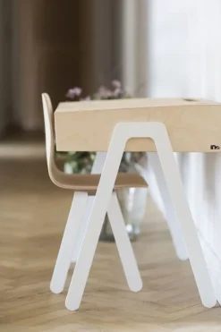 In2wood Silla Para Niños De 2 A 6 Anos - Blanco - ^ Escritorios, Mesas Y Sillas