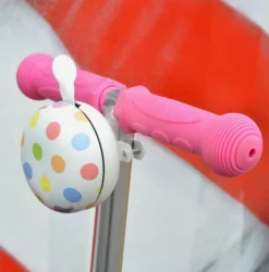Kiddimoto Sonnette Velo Pastel Dotty - ^ Cascos Y Guantes