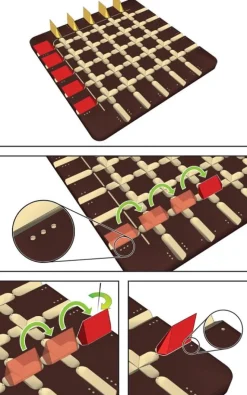 Gigamic Squadro Mini - ^ Juegos De Puzzle, Estrategia Y Logica