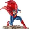 Schleich Superman De Rodillas - ^ Héroes De Cómic Y Dibujos Animados