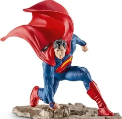 Schleich Superman De Rodillas - ^ Héroes De Cómic Y Dibujos Animados