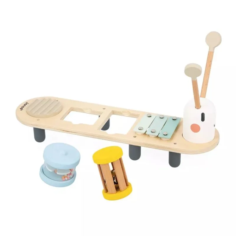 Janod Tabla De Estimulacion Músical Oruga - ^ Instrumentos Músicales