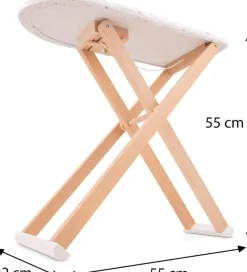 New Classic Toys Tabla De Planchar De Madera - ^ Limpieza, Tareas Domésticas, Costura...