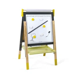 Janod Tablero Ajustable Gris Y Amarillo - ^ Cuadros, Caballetes...