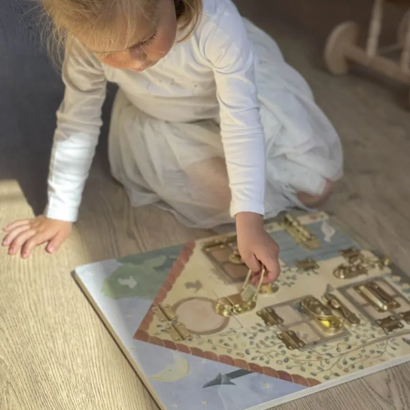 Egmont Toys Tablero De Habilidades Motrices Con Cerraduras - ^ Aprender Divirtiéndose