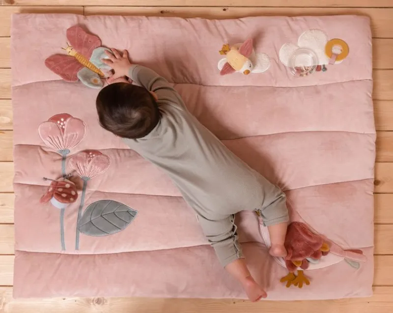 Little Dutch Tapis De Parc Flores Mariposas - ^ Alfombras De Juego