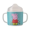Petit Jour Taza Con Dos Asas Y Pico Extraible Azul Elmer - ^ Una Mesa