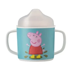 Petit Jour Taza Con Dos Asas Y Pico Extraible Azul Elmer - ^ Una Mesa